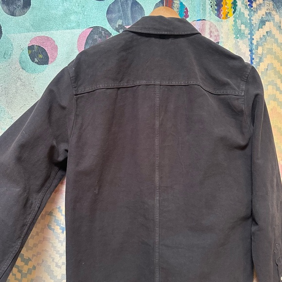 Mens Rag & Bone Mace Cotton Moleskin Shirt Jacket in Espresso Brown Sz M - Picture 6 of 10